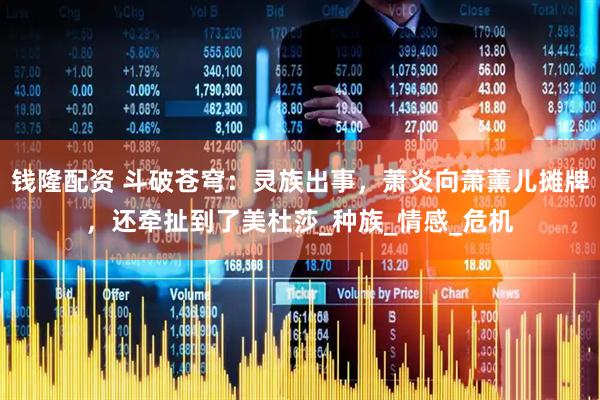 钱隆配资 斗破苍穹：灵族出事，萧炎向萧薰儿摊牌，还牵扯到了美杜莎_种族_情感_危机